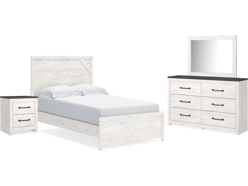 Gerridan Full Panel Bed, Dresser, Mirror and Nightstand - main image