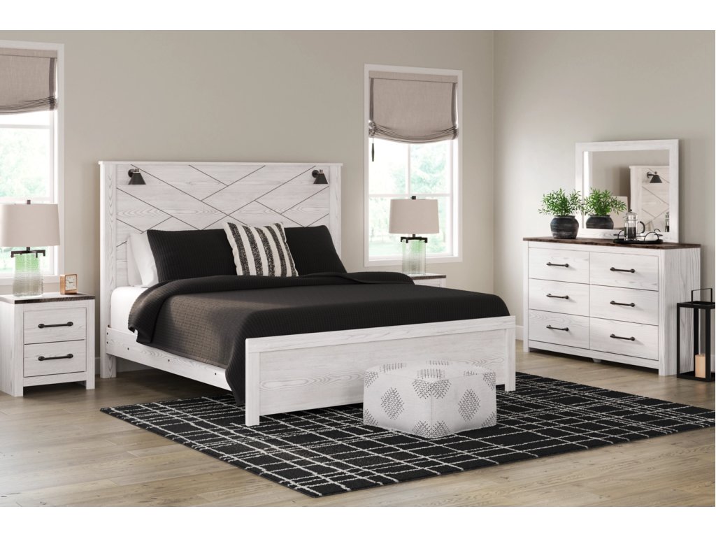 Gerridan King Panel Bed, Dresser, Mirror and Nightstand - image 18