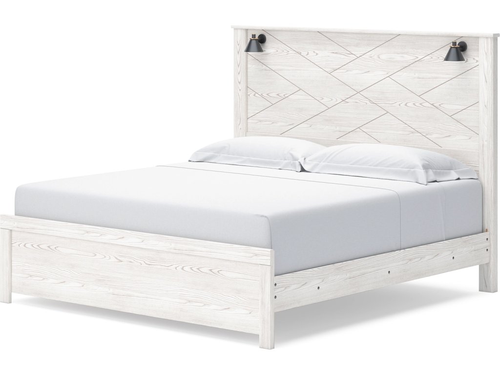 Gerridan King Panel Bed, Dresser, Mirror and Nightstand - image 5