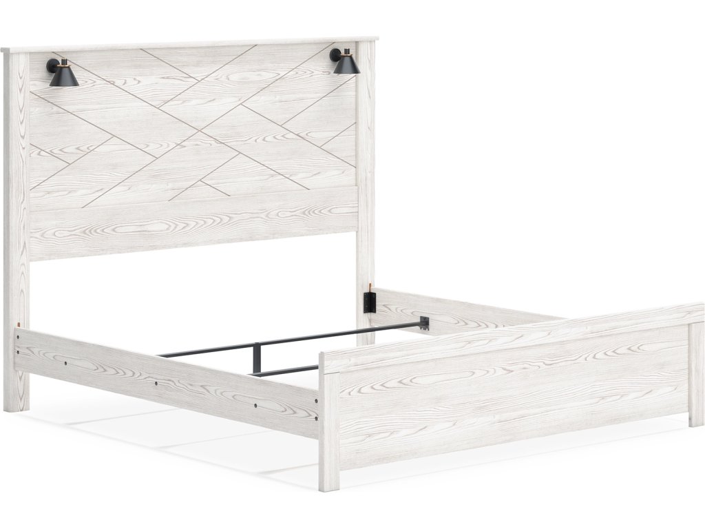 Gerridan King Panel Bed, Dresser, Mirror and Nightstand - image 3