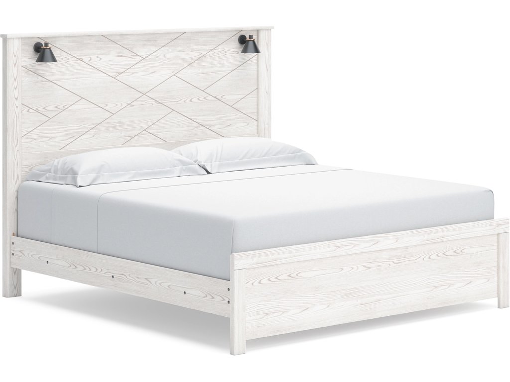 Gerridan King Panel Bed, Dresser, Mirror and Nightstand - image 2