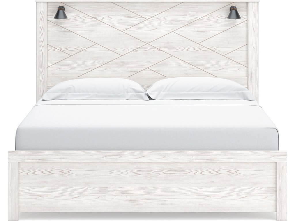 Gerridan King Panel Bed, Dresser, Mirror and Nightstand - image 4