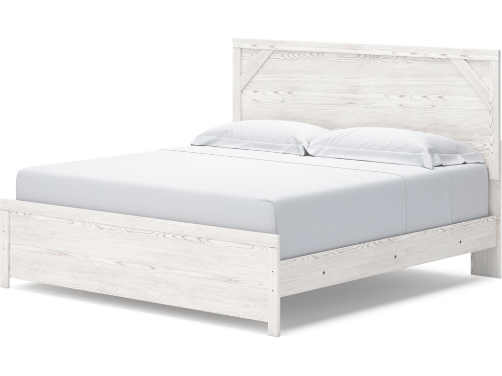 Gerridan King Panel Bed, Dresser, Mirror and 2 Nightstands - image 4