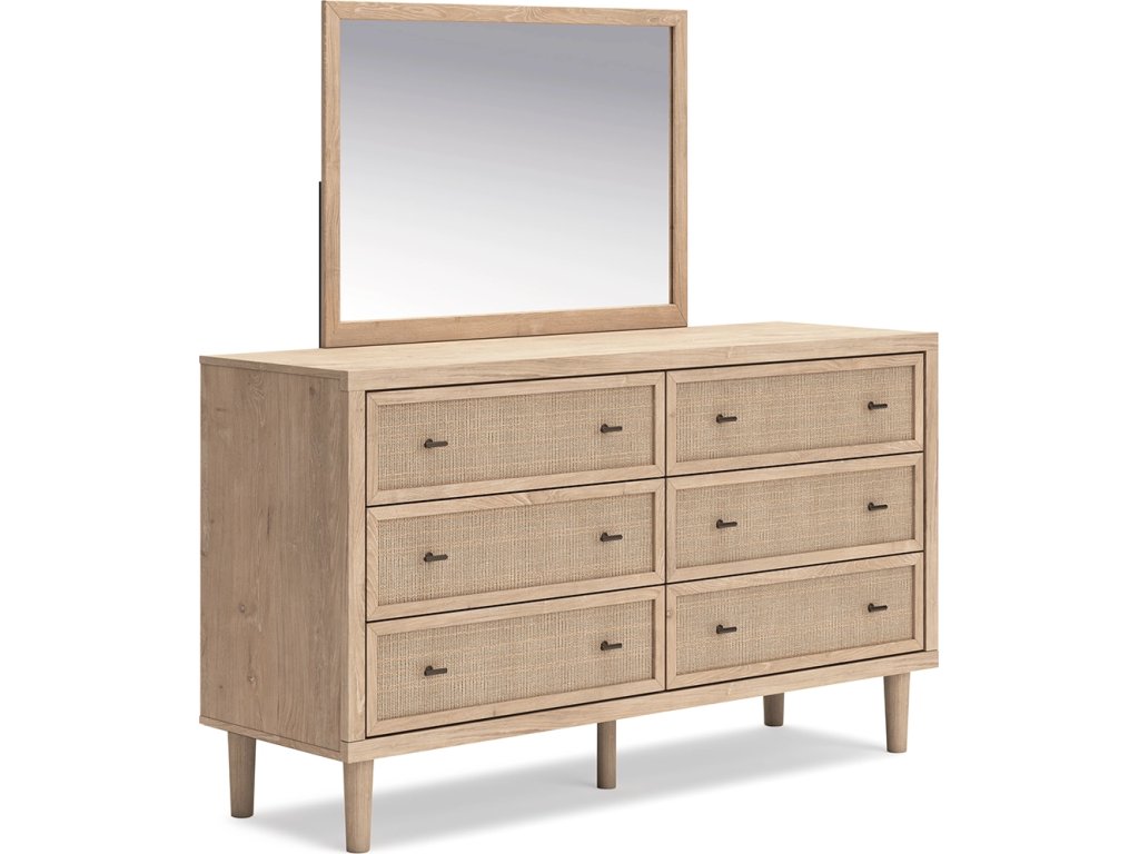 Cielden Full Panel Bed, Dresser and Mirror - image 1