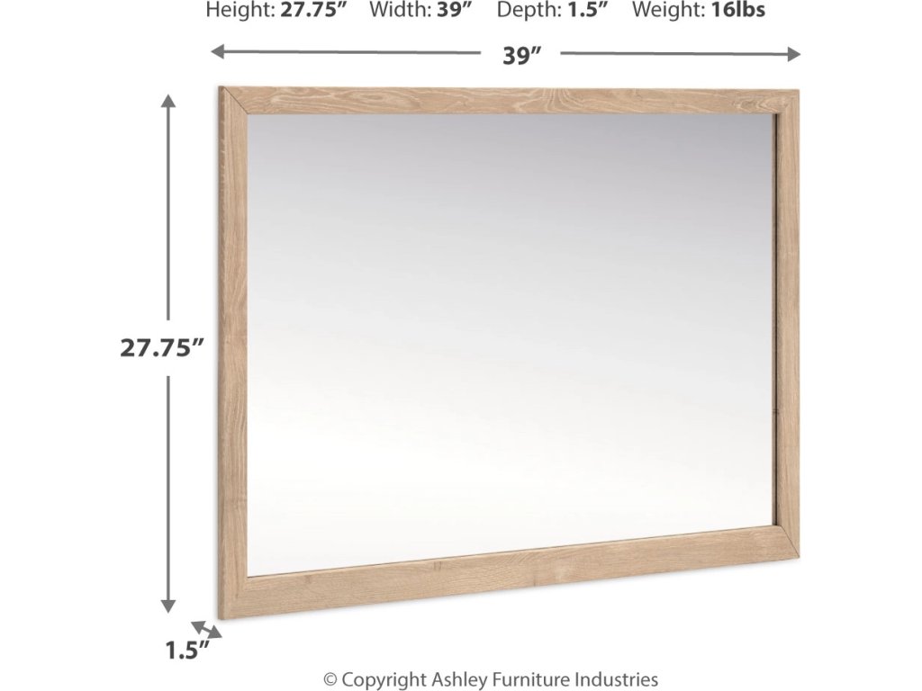 Cielden Bedroom Mirror - image 2