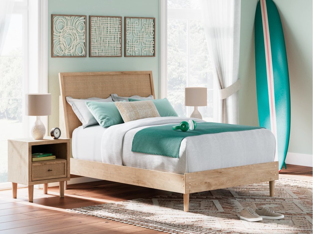 Cielden Full Panel Bed, Dresser and Mirror - image 15