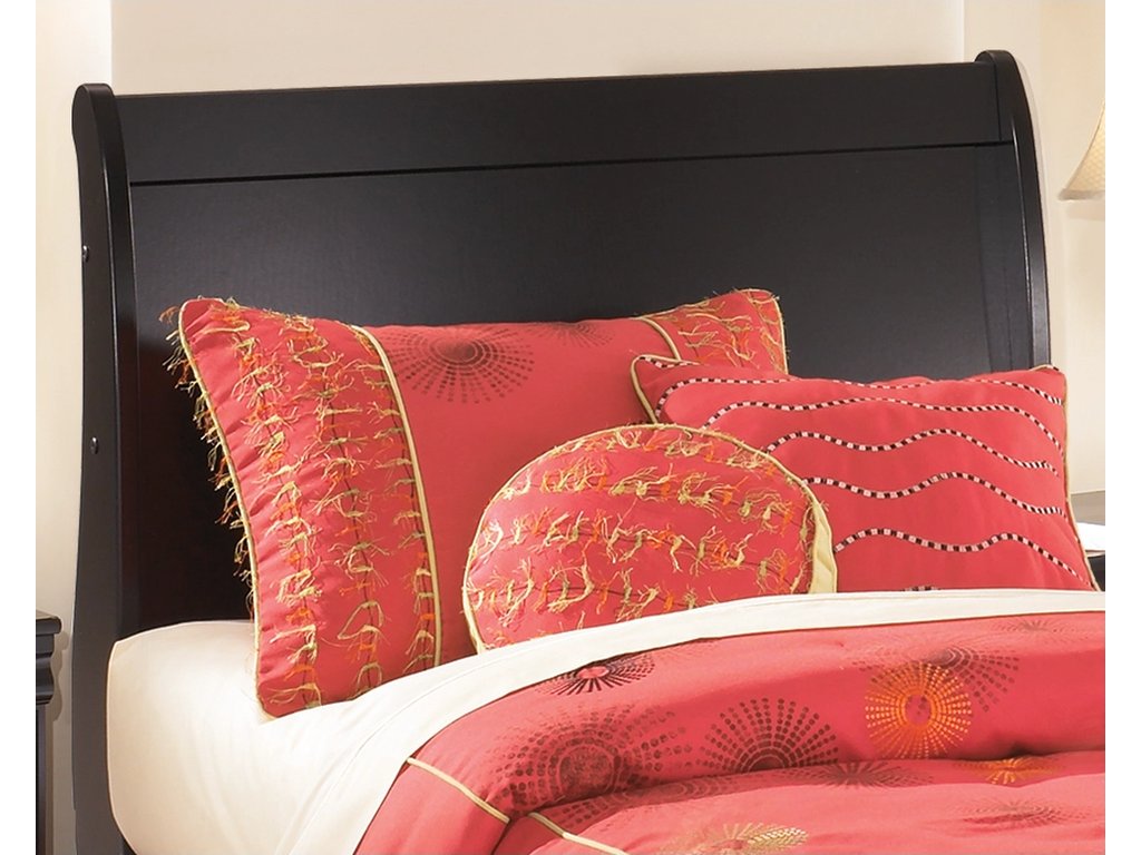 Huey Vineyard Twin Sleigh Headboard, Dresser and Mirror - image 2