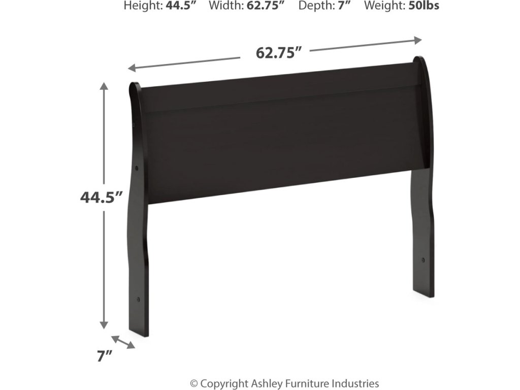 Huey Vineyard Queen Sleigh Headboard, Dresser, Mirror and Nightstand - image 6