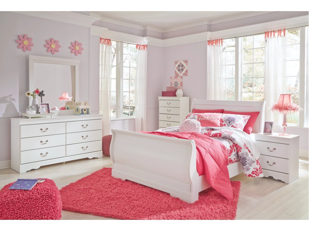 Anarasia Full Sleigh Bed - image 2