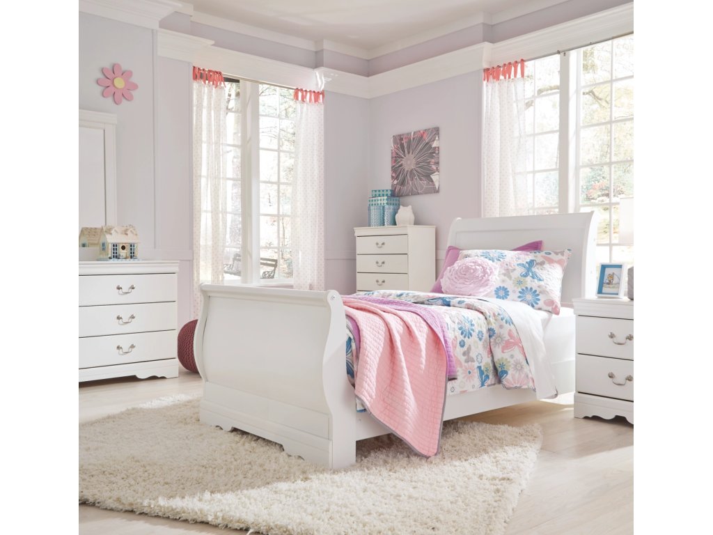 Anarasia Twin Sleigh Bed - image 2