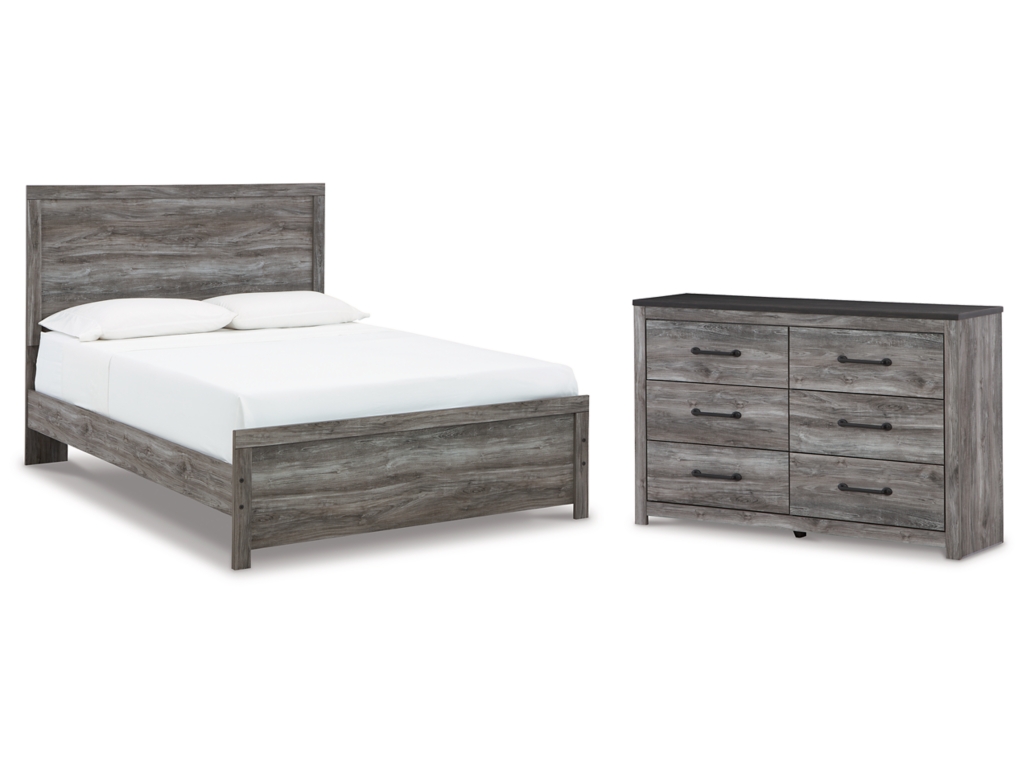 Bronyan Queen Panel Bed and Dresser - main image