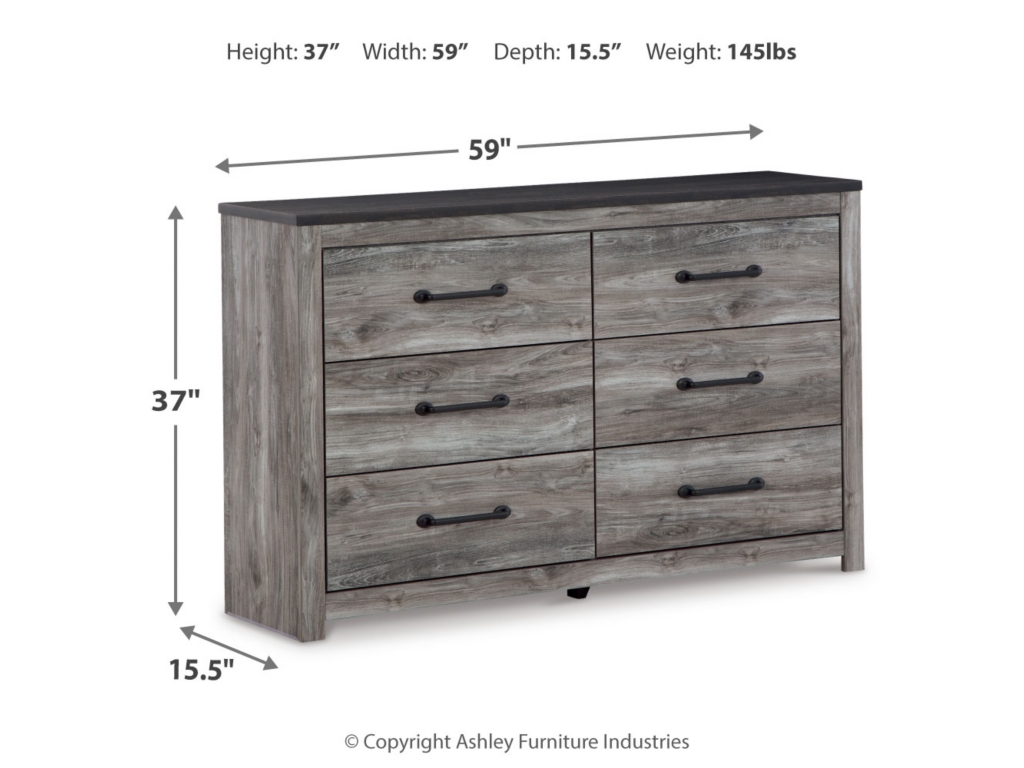Bronyan Queen Panel Bed and Dresser - image 5