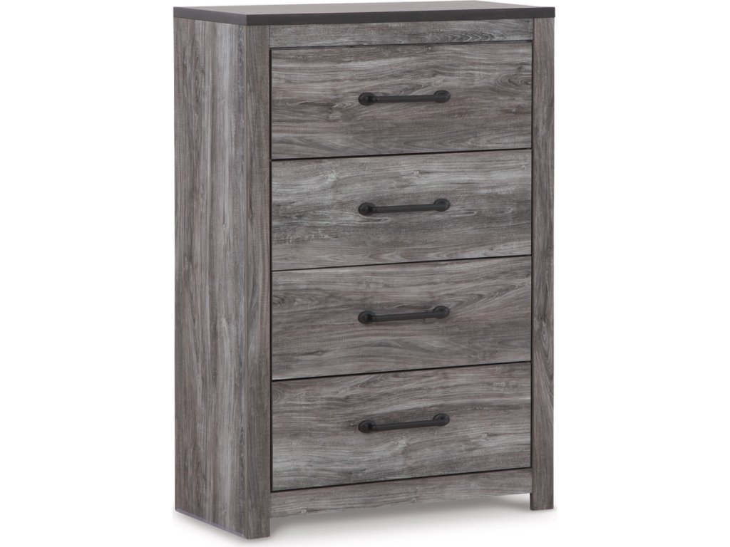 Bronyan King Panel Bed, Dresser, Mirror, Chest and 2 Nightstands - image 3