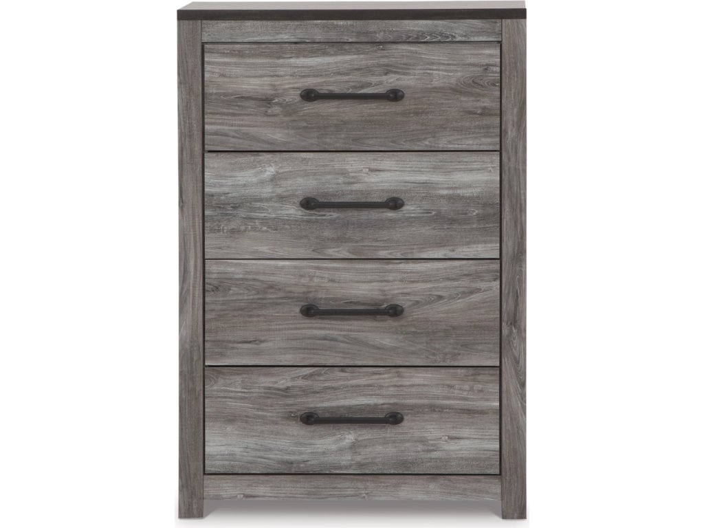 Bronyan King Panel Bed, Dresser, Mirror, Chest and 2 Nightstands - image 2