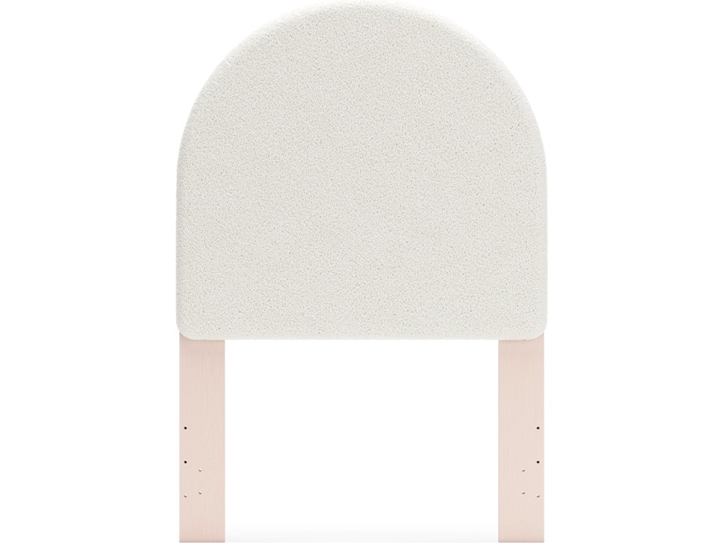 Wistenpine Twin Upholstered Panel Headboard, Dresser and Mirror - image 9