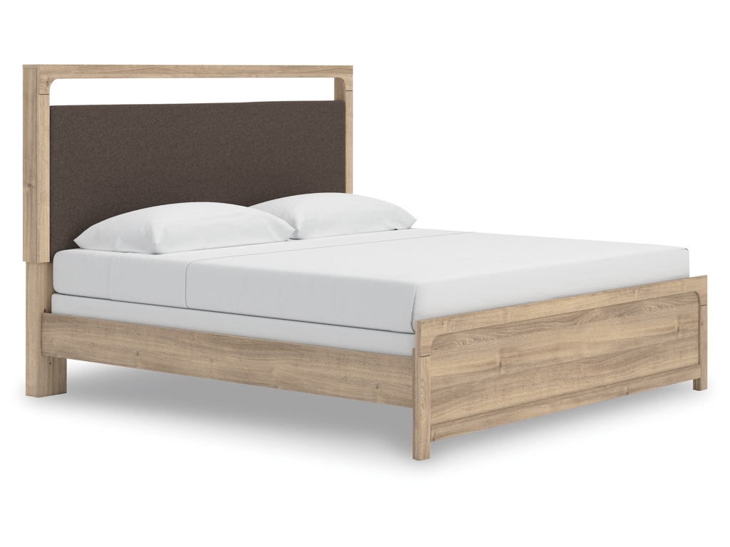 Kinlanni King Upholstered Panel Bed - main image