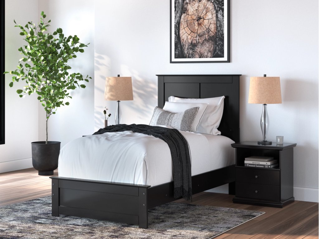 Maribel Twin Panel Bed, Dresser, Mirror and Nightstand - image 21