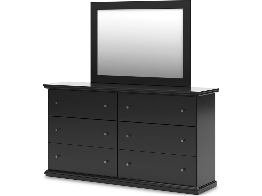 Maribel Queen Panel Bed with Dresser, Mirror and Nightstand - image 6