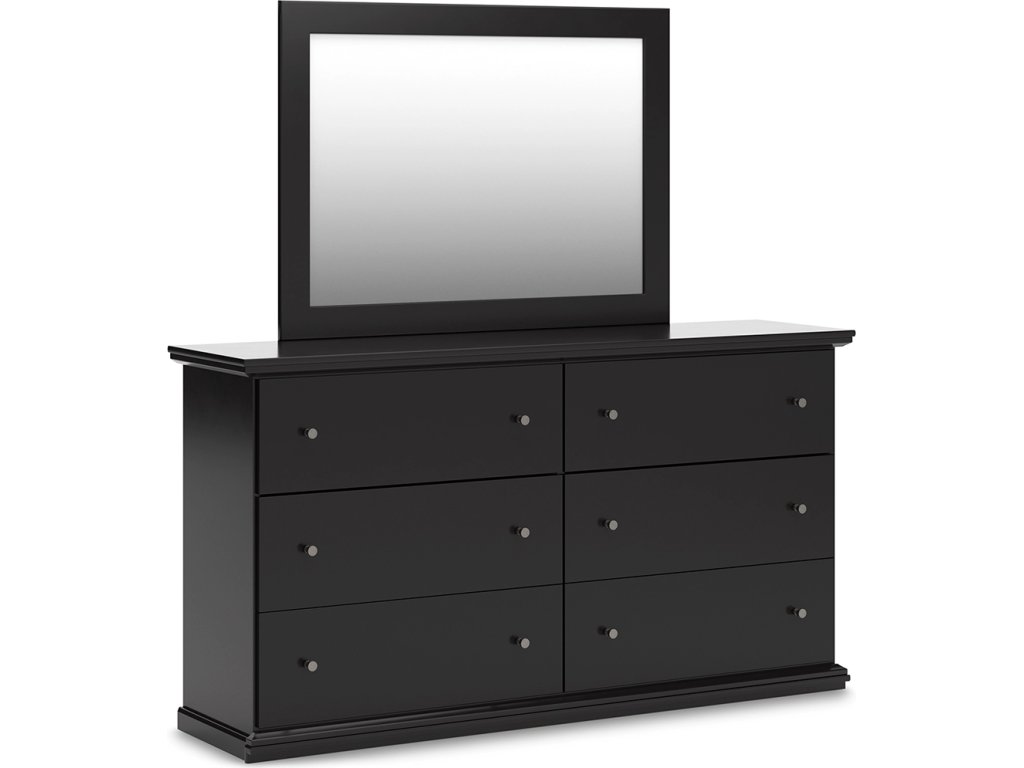 Maribel Queen Panel Bed with Dresser, Mirror and Nightstand - image 2