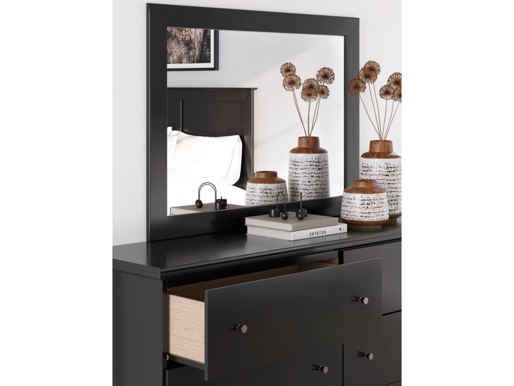 Maribel Queen Panel Bed with Dresser, Mirror and Nightstand - image 20