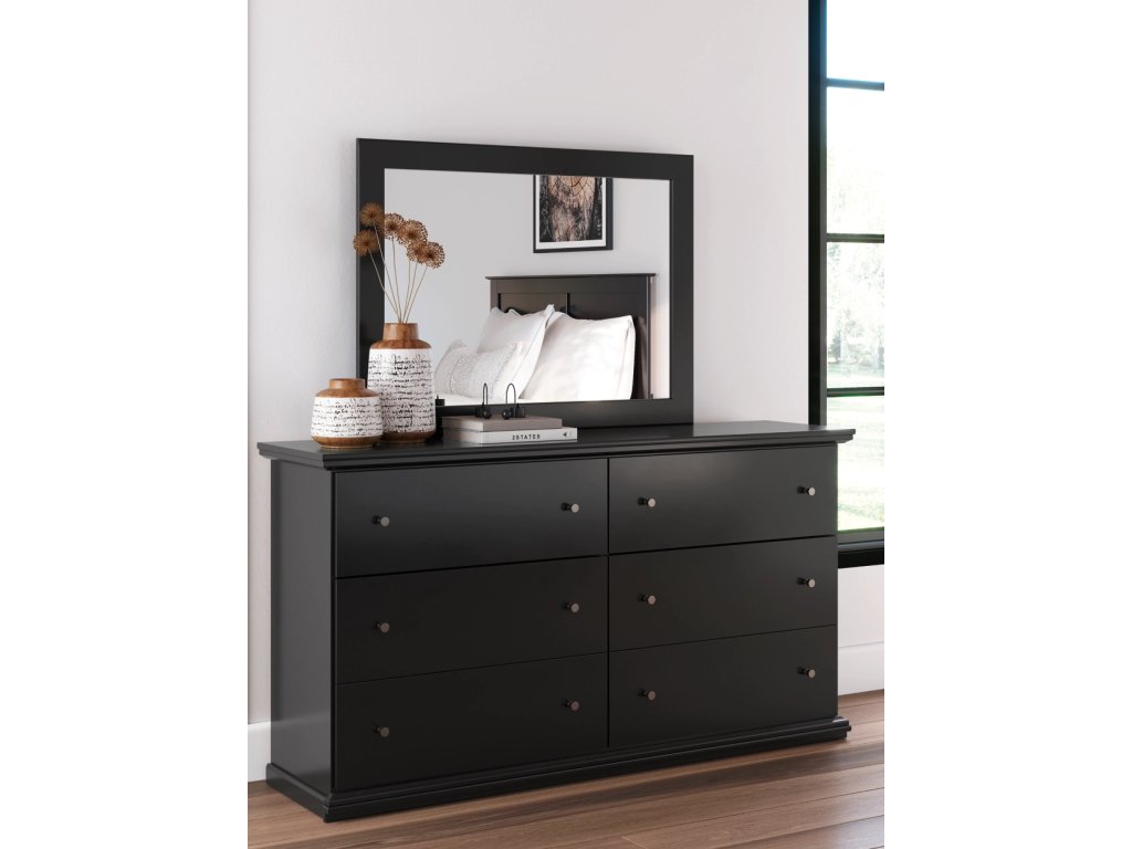 Maribel Queen Panel Bed with Dresser, Mirror and Nightstand - image 21