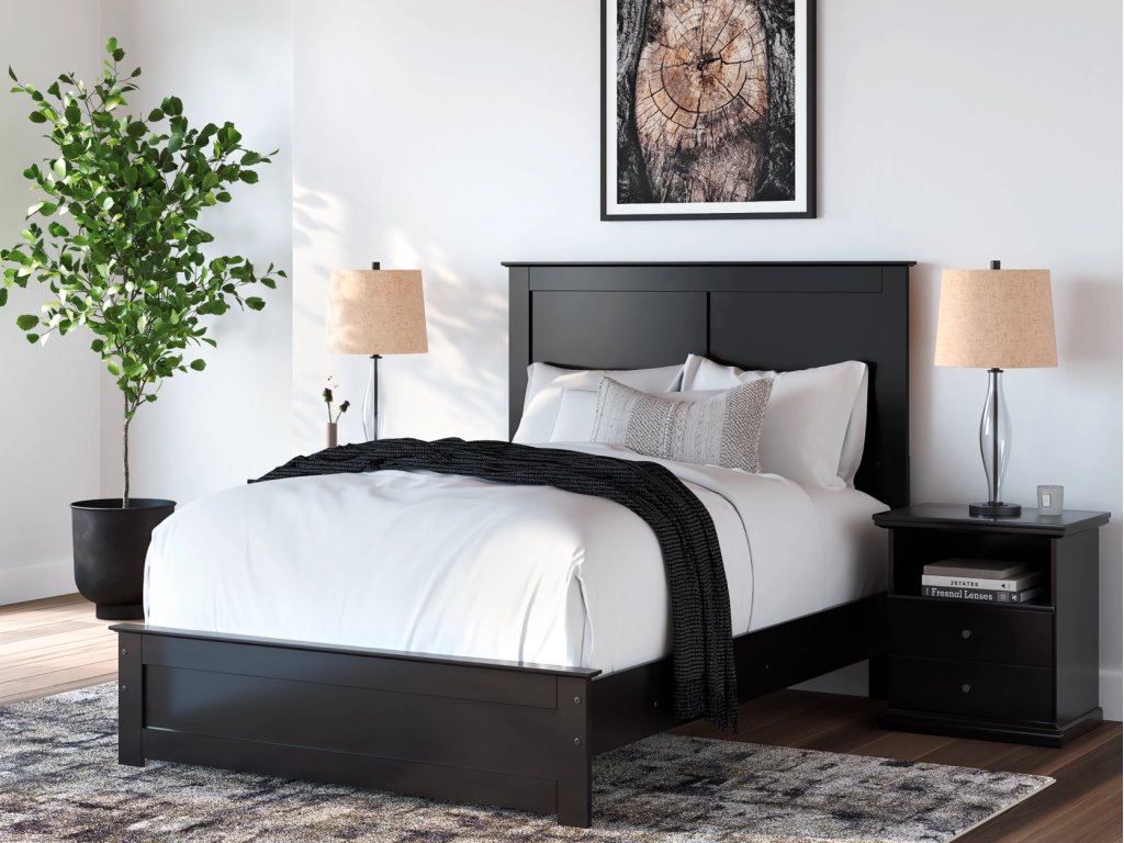 Maribel Full Panel Bed with Dresser, Mirror and 2 Nightstands - image 20