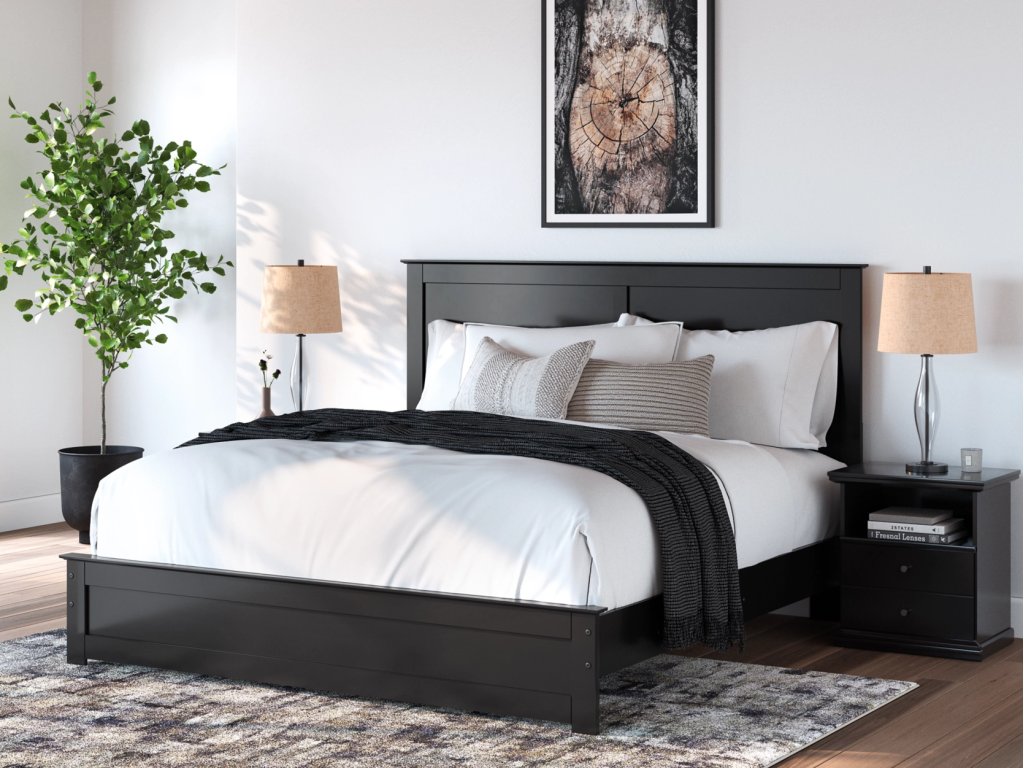 Maribel King Panel Bed, Dresser, Mirror and 2 Nightstands - image 20