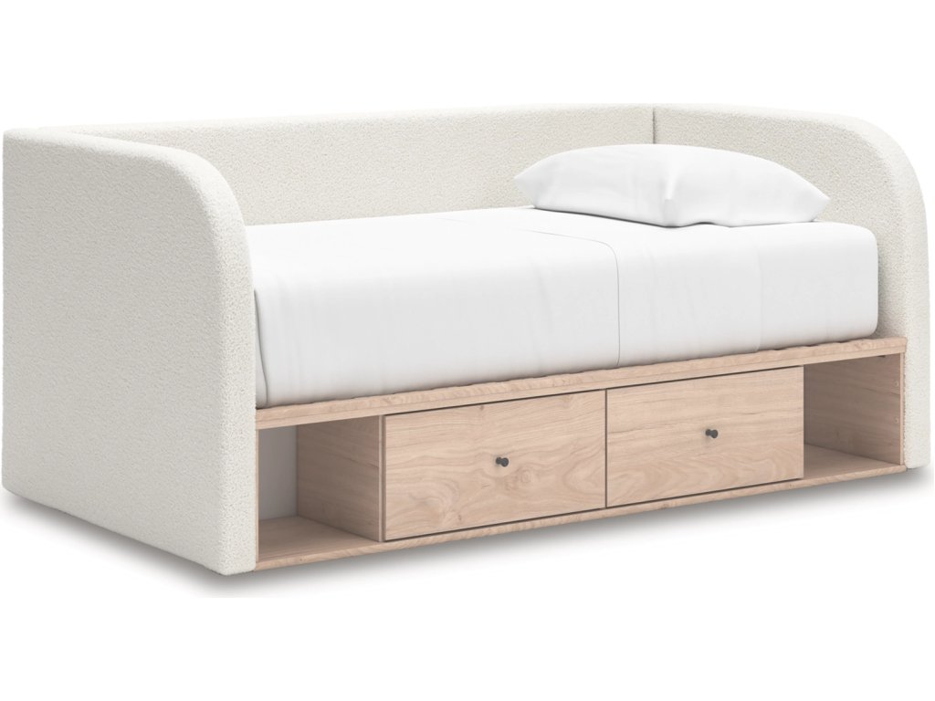 Arloster Full Upholstered Day Bed with Storage - main image