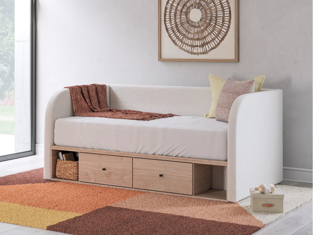 Arloster Full Upholstered Day Bed with Storage - image 1