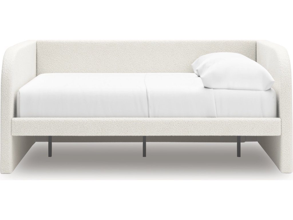 Arloster Full Upholstered Day Bed, Dresser and Mirror - image 1