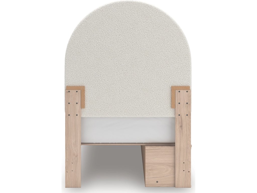 Arloster Twin Upholstered Panel Bed with Storage - image 6