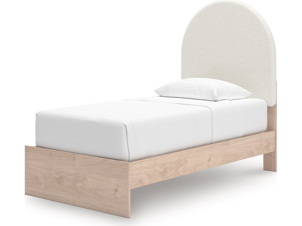 Arloster Twin Upholstered Panel Bed, Dresser and Mirror - image 13