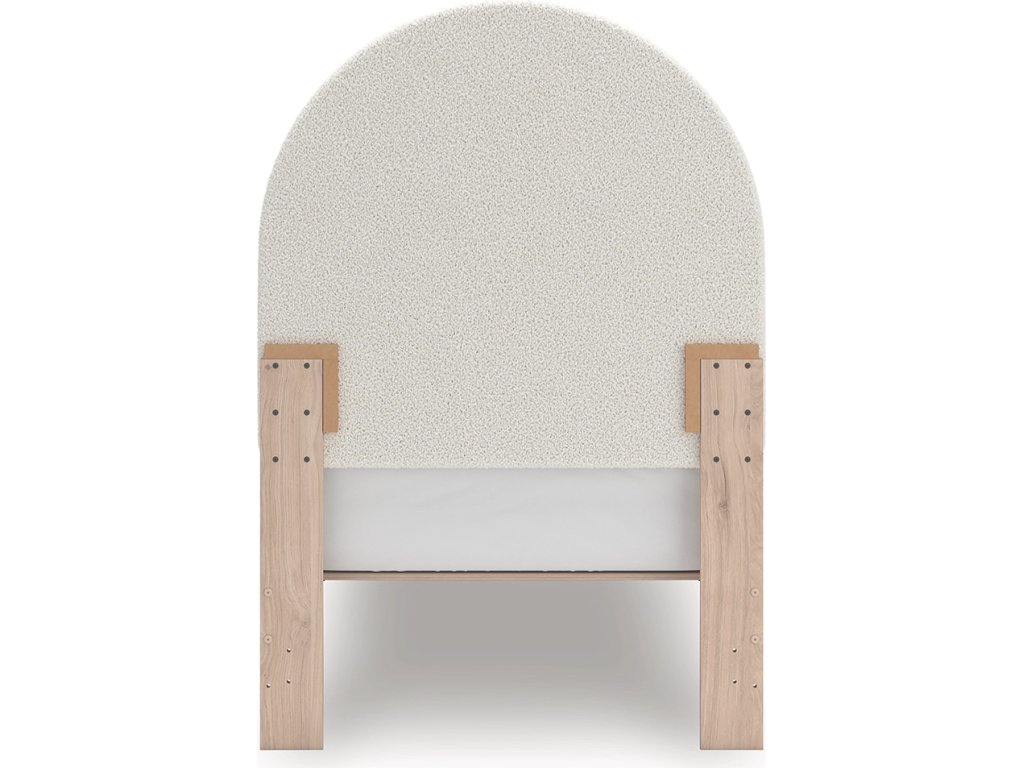 Arloster Twin Upholstered Panel Bed, Dresser and Mirror - image 11