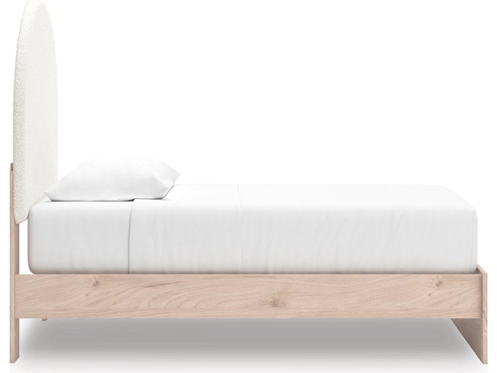 Arloster Twin Upholstered Panel Bed, Dresser and Mirror - image 10
