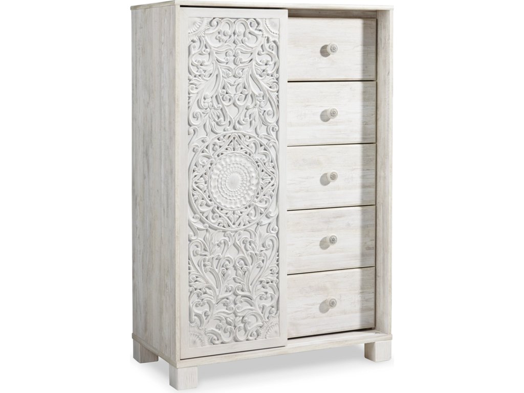 Paxberry Twin Panel Bed, Chest and Nightstand - image 7