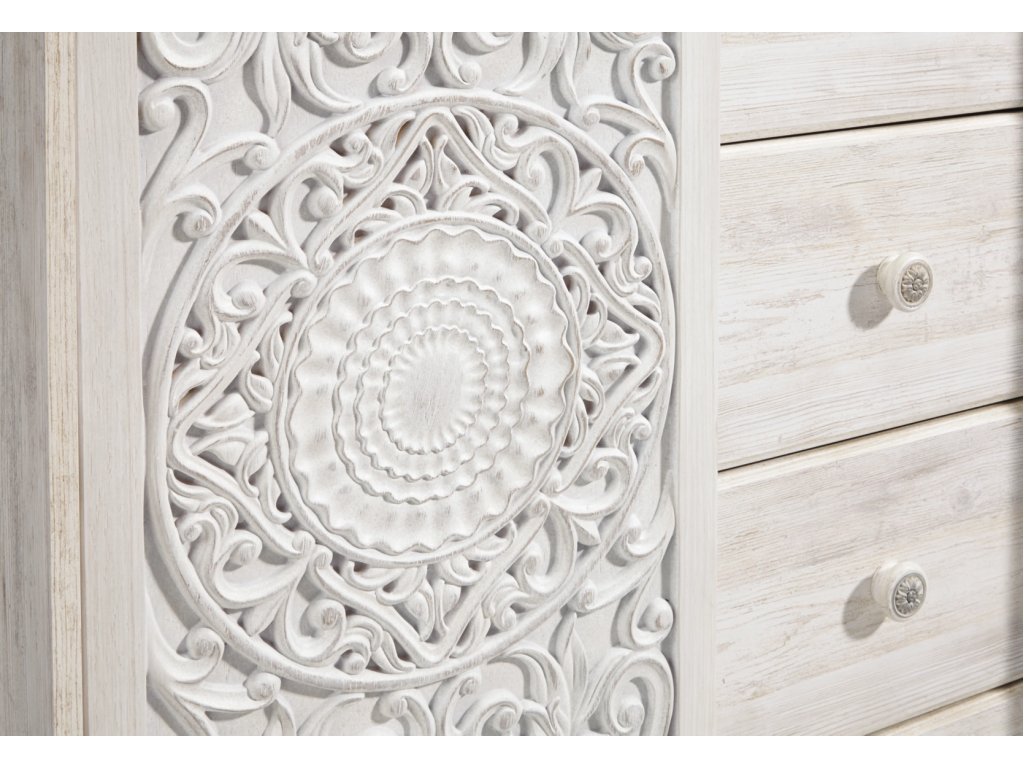 Paxberry King Panel Bed, Chest and Nightstand - image 15