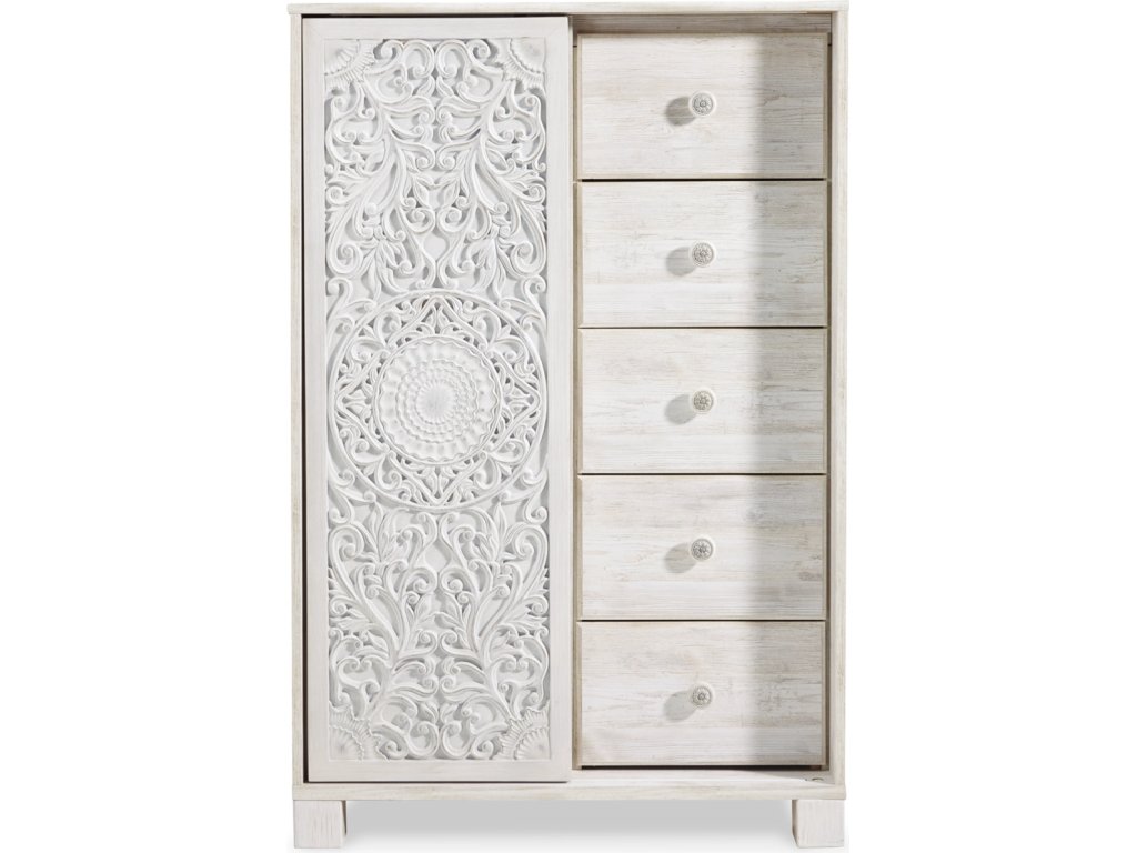 Paxberry Twin Panel Bed, Chest and Nightstand - image 6
