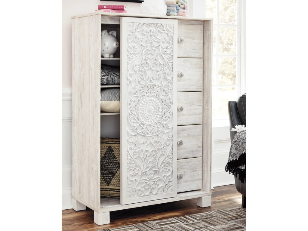 Paxberry Full Panel Bed, Chest and Nightstand - image 21