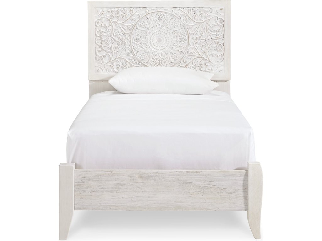 Paxberry Twin Panel Bed, Chest and Nightstand - image 2