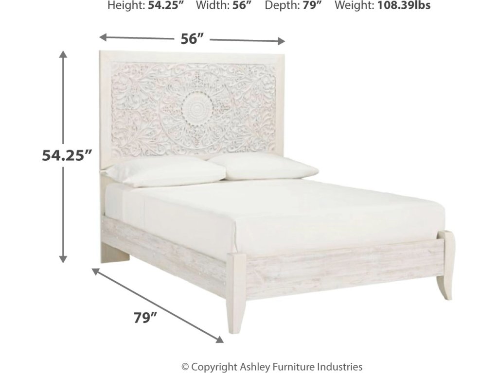 Paxberry Full Panel Bed, Chest and Nightstand - image 19