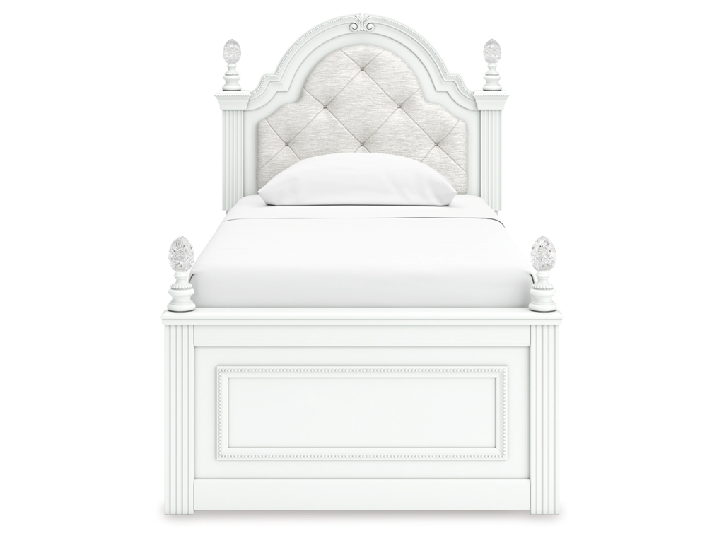 Kozlani Twin Upholstered Panel Storage Bed - image 4