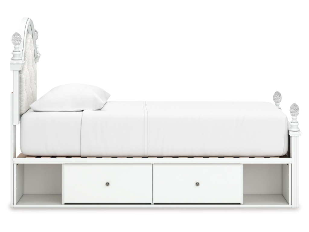 Kozlani Twin Upholstered Panel Storage Bed - image 6