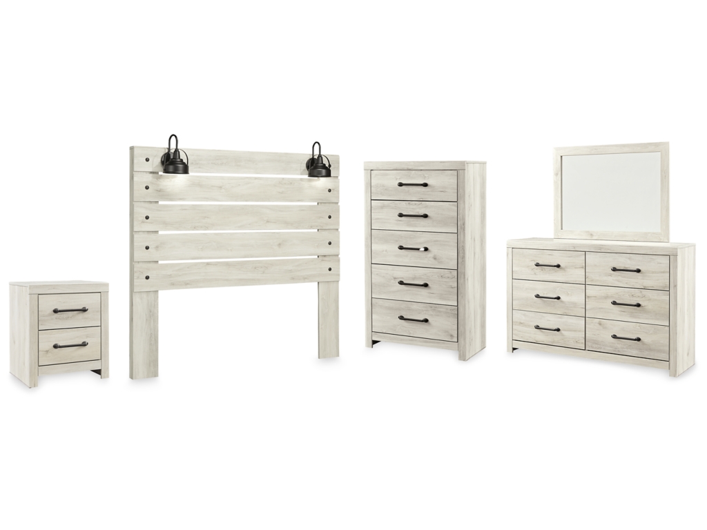 Cambeck Queen Panel Headboard, Dresser, Mirror, Chest and Nightstand - main image