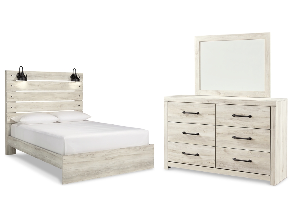 Cambeck Queen Panel Bed, Dresser and Mirror - main image