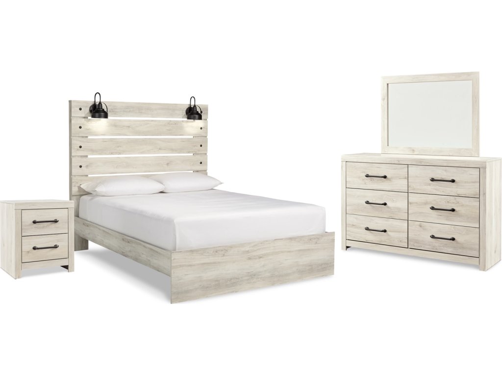Cambeck Queen Panel Bed, Dresser, Mirror and Nightstand - main image