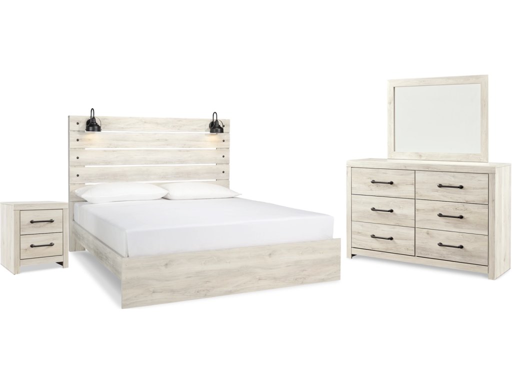 Cambeck King Panel Bed, Dresser, Mirror and Nightstand - main image