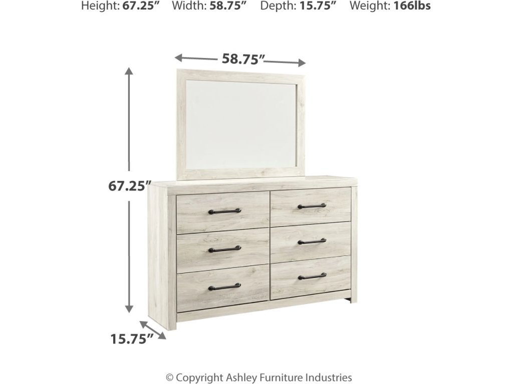 Cambeck King Panel Bed, Dresser, Mirror, Chest and 2 Nightstands - image 19