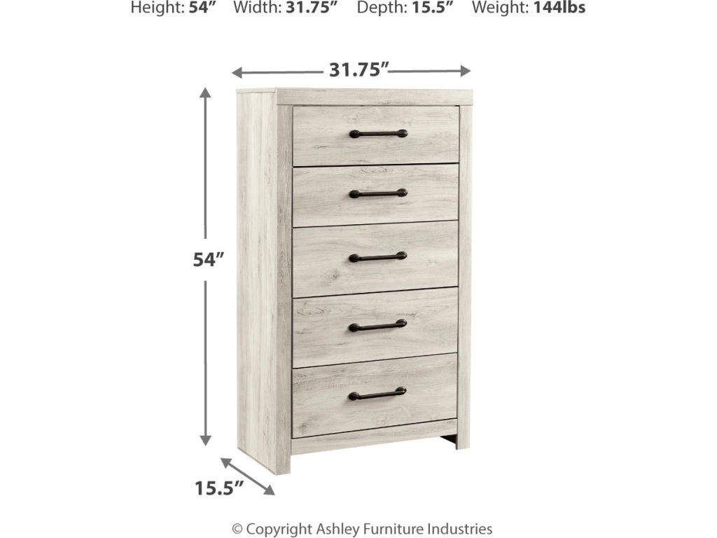 Cambeck King Panel Bed, Dresser, Mirror, Chest and 2 Nightstands - image 20