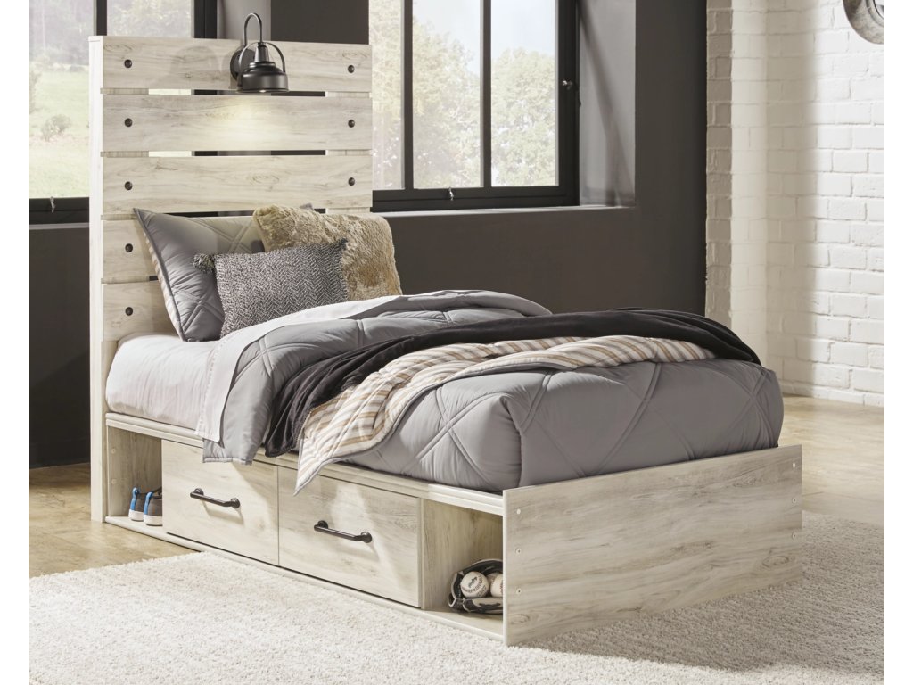 Cambeck Twin Storage Bed, Dresser, Mirror and Nightstand - image 17