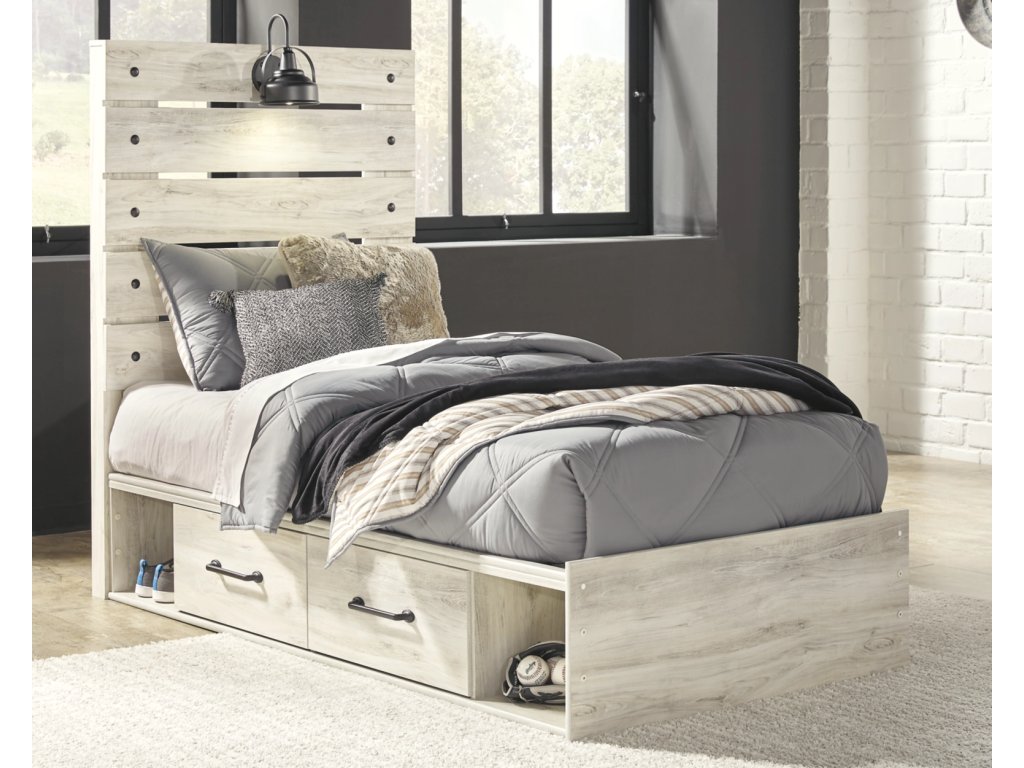 Cambeck Twin Panel Bed with Storage, Dresser, Mirror, Chest and 2 Nightstands - image 21